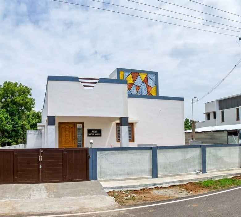 Premium 3 BHK Independent Villa for Sale in Nanjegoundenpudur, Pollachi
